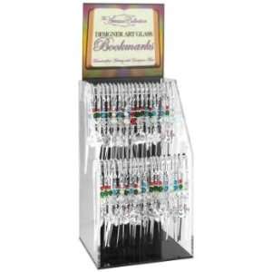  Silvertone Holiday Charms Bookmark w/ Display Case Pack 48 
