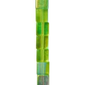  Expo BD54127 Cubed Glass Bead Strand, 8 Inch, 2 Pack Arts 