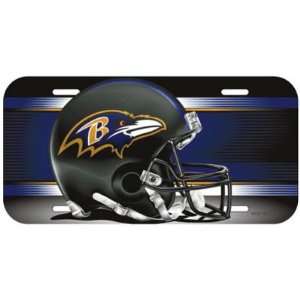  Baltimore Ravens Plastic License Plate: Sports & Outdoors