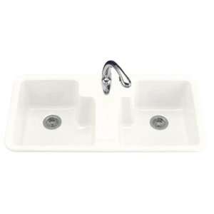  KOHLER 5850 3 0 Cantina Self Rimming Kitchen Sink with 
