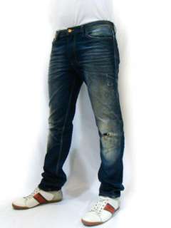 BNWT DIESEL Mens Shioner 74Y Vintage Slim Skinny Destroyed Jeans MI 