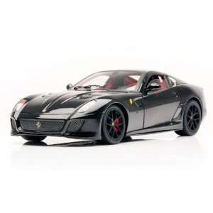  Ferrari 599 GTO in Black by Mattel Elite in 118 Scale 
