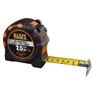 Klein 918 7.5ME RE 7.5 Meter by 1 Inch Power Return Tape Measure with 