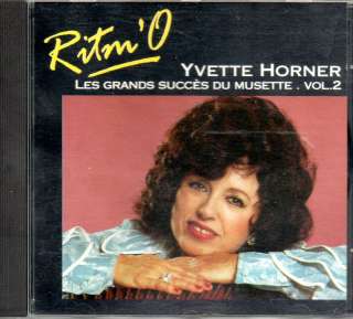 Yvette Horner   Les Grandes Succes Du Musette 2   CD (Accordeon 