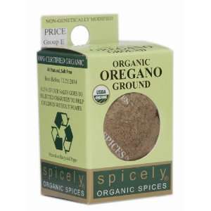 Spicely 100% Certified Organic and Certified Gluten Free, Oregano 