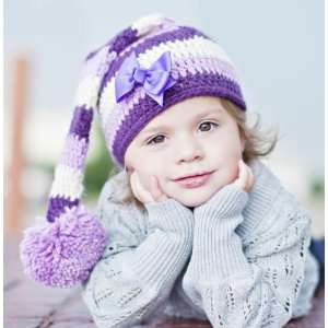  Santas Lil Helper Hat in Purple: Toys & Games