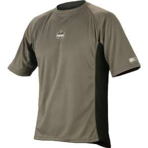  CORE Performance Work Wear 6420 Short Sleeve Shirt, Gray 