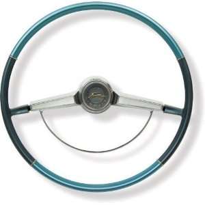  New Chevy Impala Steering Wheel   Blue 65 66 Automotive