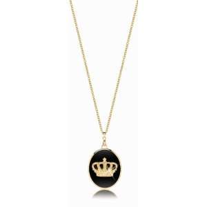Glam Rock Queen Crown Locket Necklace