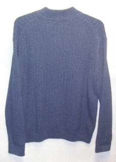 Tasso Elba S.P.A Spa Blue Mens Knit Sweater XL Cotton  