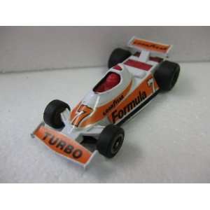   And Orange Goodyear Turbo Formula Racing Matchbox Car: Toys & Games