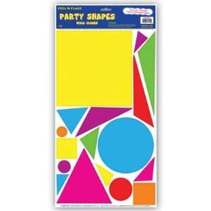  Party Shapes S Peel n Place