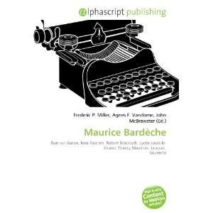  Maurice Bardèche (9786132687135): Books