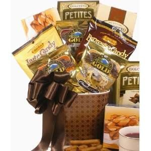   Bean Me Up Gourmet Food Gift Basket   Birthday or Get Well Gift Idea