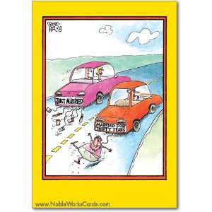  Funny Anniversary Card Married Cars Humor Greeting Glenn 
