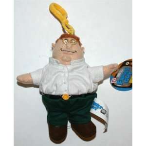  Family Guy Peter Griffin 5 Clip On Plush Figurine: Toys 