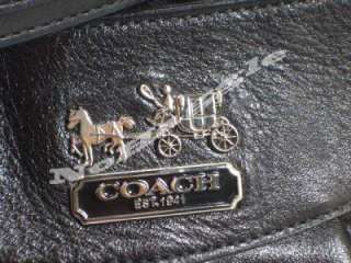 NWT COACH 13250 BLACK Madison Leather Shoulder Bag ~$498~  