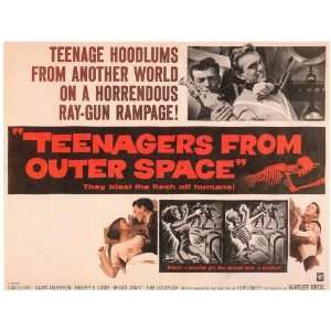   : Teenagers From Outer Space   Movie Poster   11 x 17: Home & Kitchen
