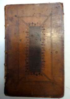 1733 antique ISAAC WATTS LOGICK REASON TRUTH bible  