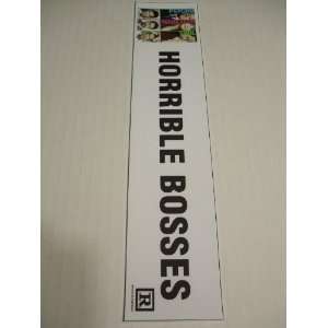  HORRIBLE BOSSES (minor imperfections)   2 1/2 x 12 INCH S 