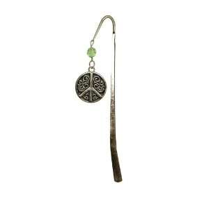   Gibson Bejeweled Peace Sign Bookmark (JBK 7819): Office Products