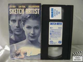 Sketch Artist VHS Jeff Fahey, Sean Young  
