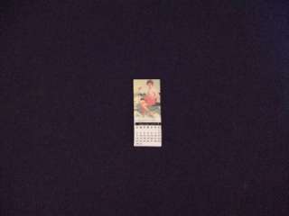 Dollhouse Mini Pin Up Calendar 1:12 scale (#SC 48)  