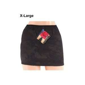  Brocade mini skirt black x large: Everything Else