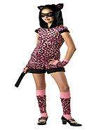 Leopard Cats Meow Tween Teen Animal Halloween Costume  