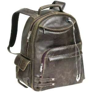  Bellino the Rebel Distressed Leather Backpack Office 