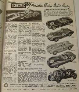   Maker & Model Cars Magazine, January 1963, Slot Cars, Ships, Boats