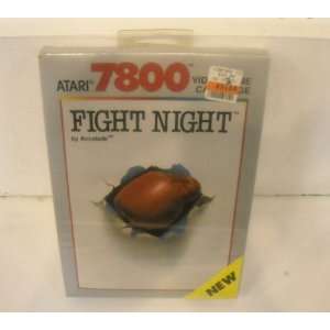  Atari 7800 Fight Night Game by Accolade 