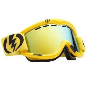   Goggle Yellow W/ Bronze/gold Chrome Lens OS  Kids