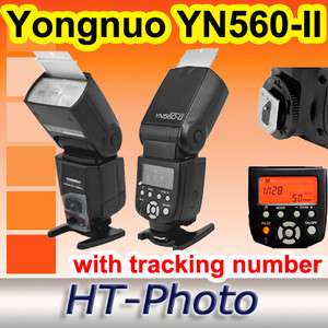 Yongnuo YN560 II YN560 II YN560II Flash Speedlite Canon 550D 1000D 