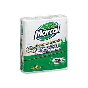 Marcal Paper Mills, Inc.  Executive Dinner Napkins, 2 Ply 