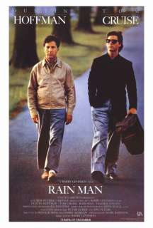 Rain Man (1988) 27 x 40 Movie Poster Style A