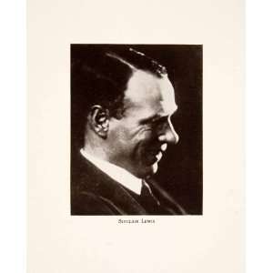  1931 Print Sinclair Lewis American Writer Left Bank Paris 
