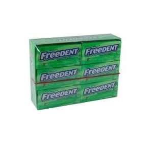 Wrigleys Freedent Peppermint 12ct  Grocery & Gourmet Food