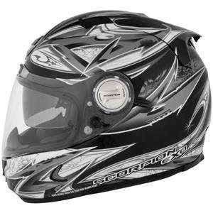    Scorpion EXO 1100 Street Demon Helmet   X Small/Grey: Automotive