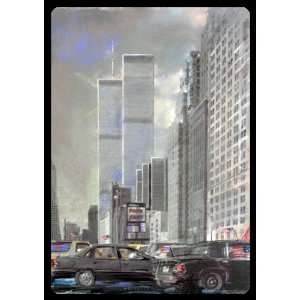  911 TWIN TOWERS #316 COMMEMORATIVE PRINTS, LITHOGRAPHS 