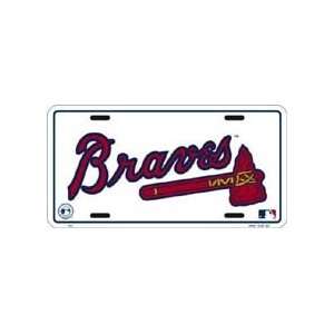 Atlanta Braves Baseball License Plate Frame MLB