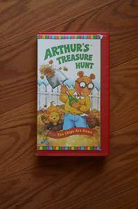 Arthurs Treasure Hunt PLUS Chips are Down Video VHS  