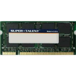  Super Talent DDR2 800 SODIMM 2GB/128x8 Value Notebook 