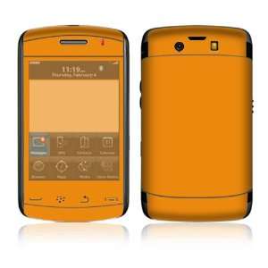  BlackBerry Storm2 9520, 9550 Decal Skin   Simply Orange 