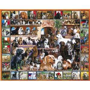  White Mountain The World of Dogs (1000pc) Toys & Games