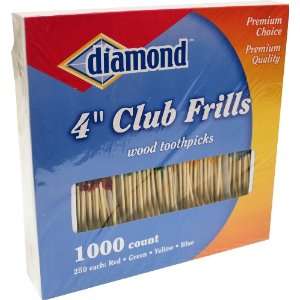  1000 ct 4 Club Frills   shrink wrapped: Kitchen & Dining