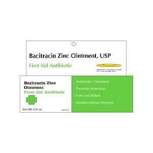  Bacitracin Zinc First Aid Ointment 1/2oz Health 