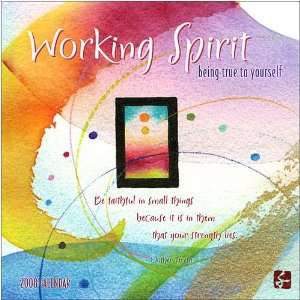  Working Spirit 2008 Wall Calendar: Office Products