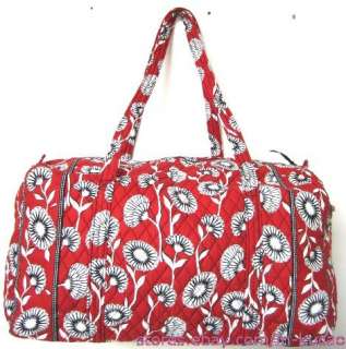 This is the 2011 Summer Vera Bradley Large Duffel in Deco Daisy 