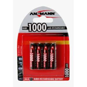   1000mah Rechargable Batteries AAA 4 pack